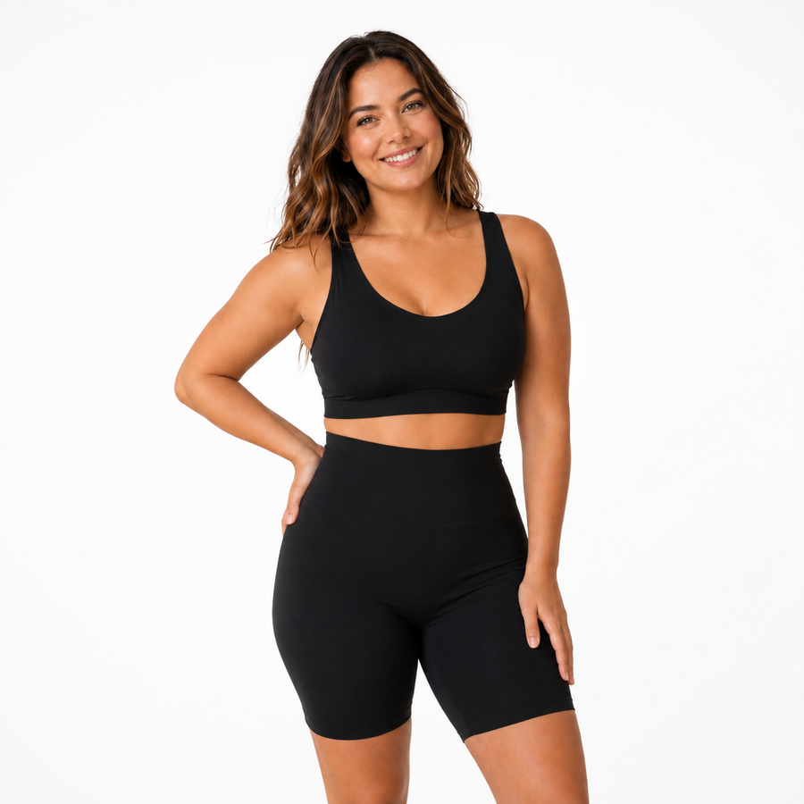 TailleFit™ — Shorty gainant ventre plat